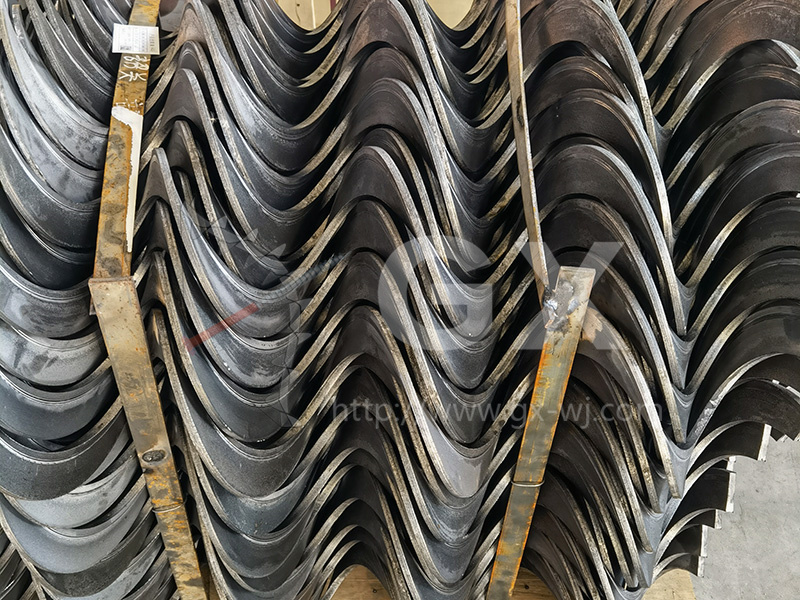 连续冷轧螺旋叶片 连续冷轧螺旋叶片